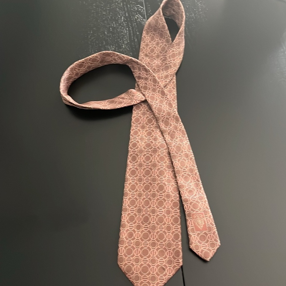 Gucci Tie, Brown, Geometric Shape